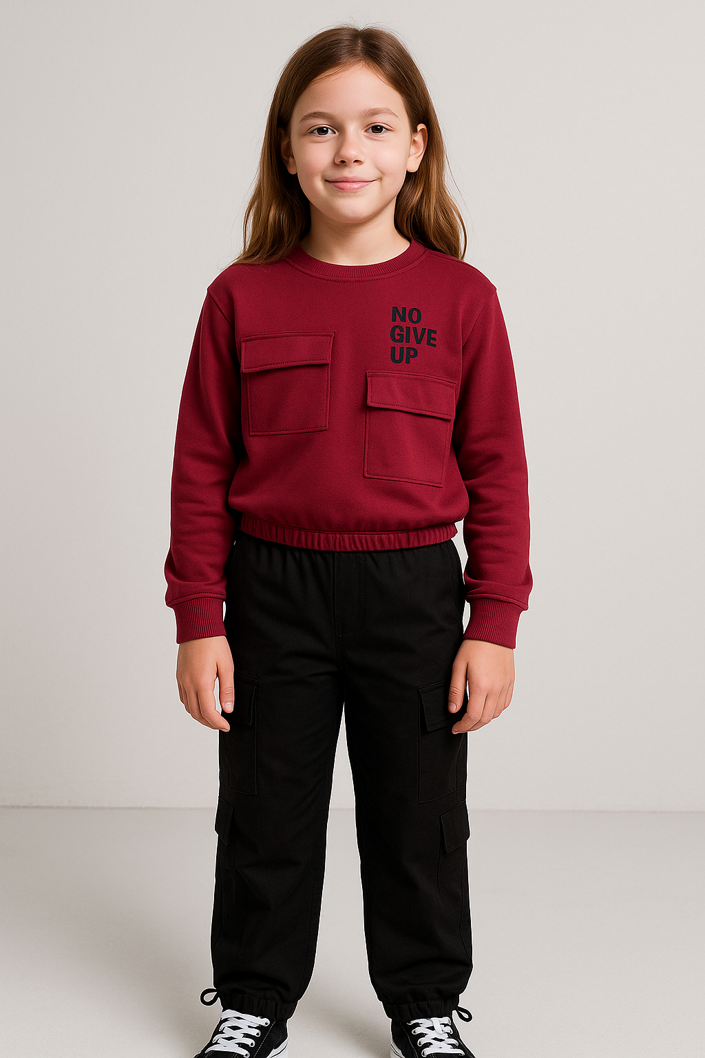 pantalone ENJOY BLACK CARGO