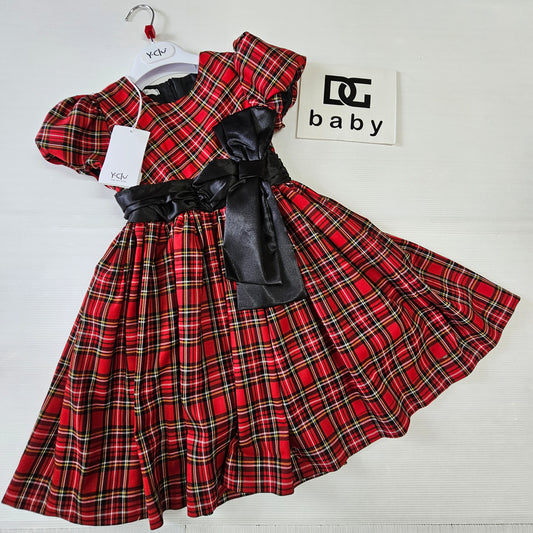 ❤️ Abito Scozzese Y-CLU Fiocco Nero ❤️