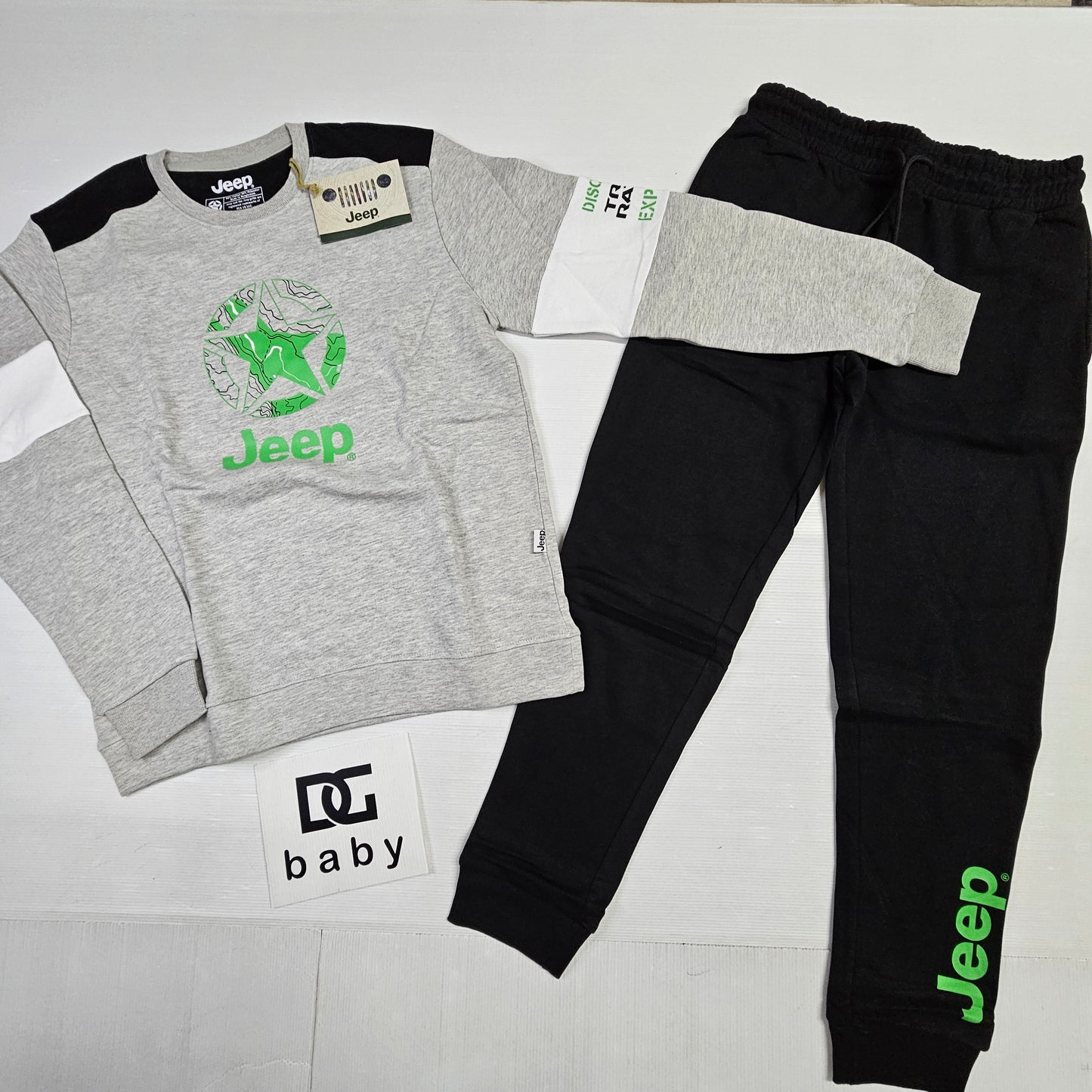 🚙 Completo felpato Jeep – Ragazzo