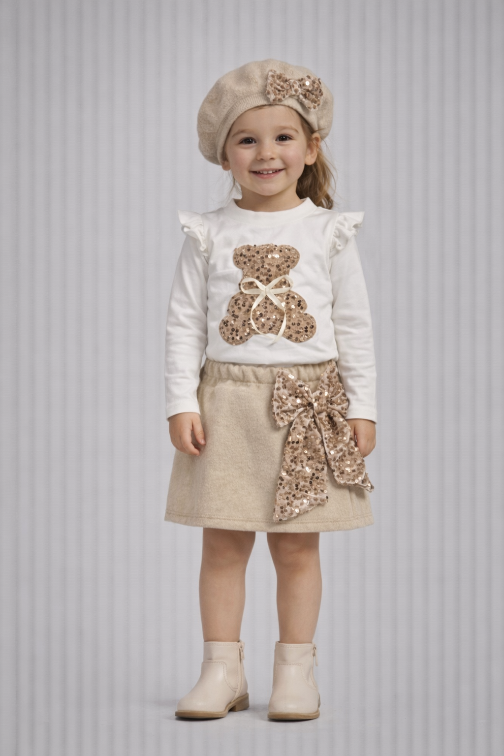 ✨ Completo “Baby Chic” in ciniglia