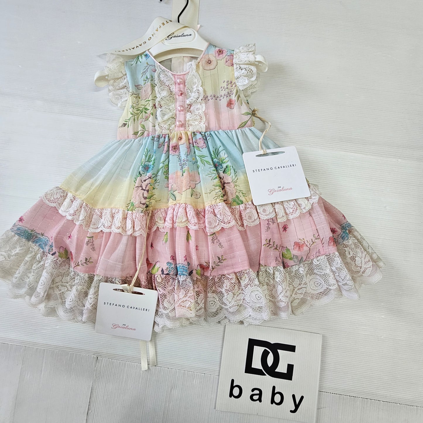 vestitino neonata GWHITE GAIALUNA