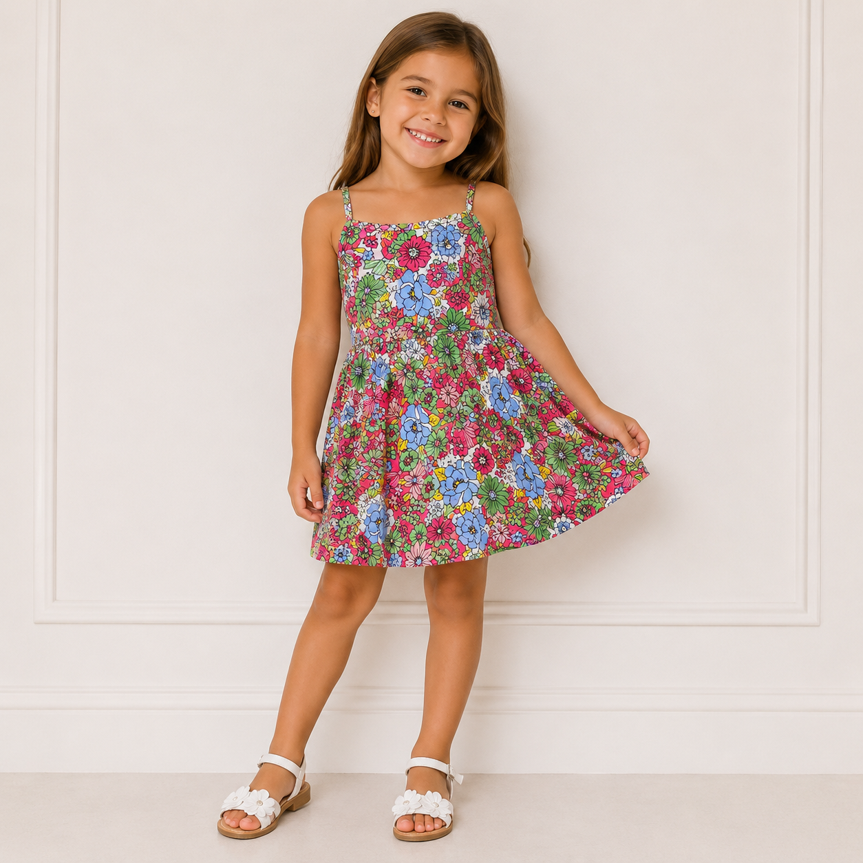 Abito Ragazza Bloom Garden – Fantasia Floreale