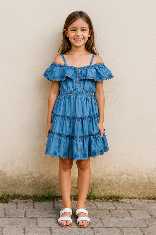 vestitino JEANS CUORE