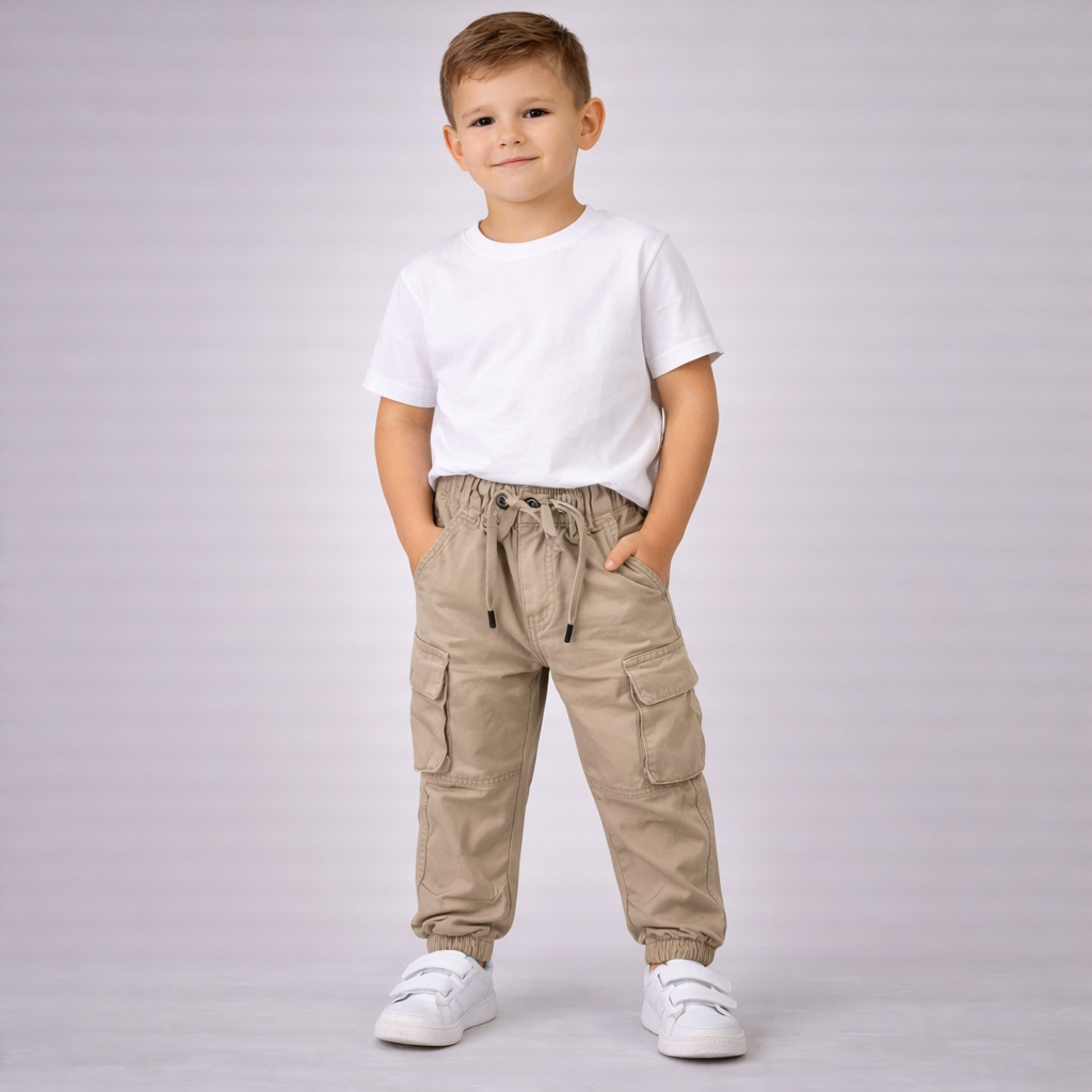 👖 Pantalone Bambino Cargo Urban