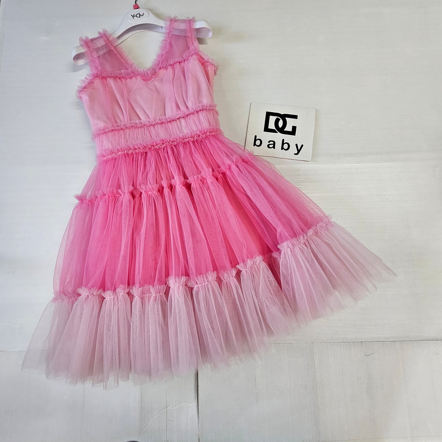 vestitino ragazza FUXIA Y-CLU