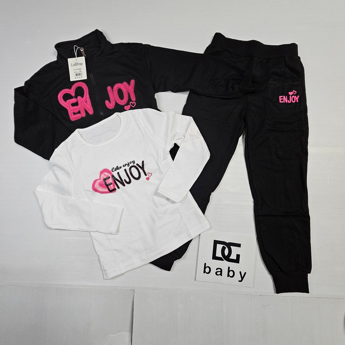 Tuta ragazza Enjoy 3 pezzi