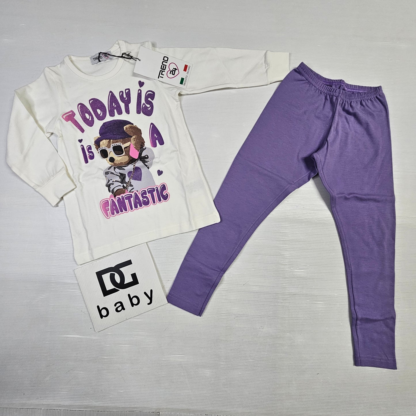 ✨ Completo  “Today Is Fantastic” Caldo Cotone