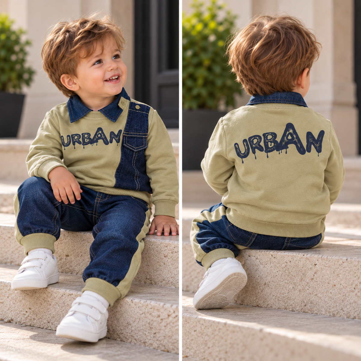 Completo Neonato Urban 2 Pezzi