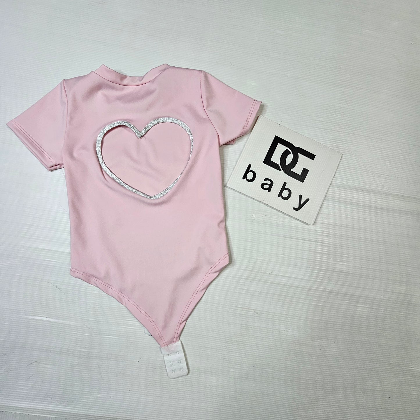🤍 Body Bambina Cuore Shine