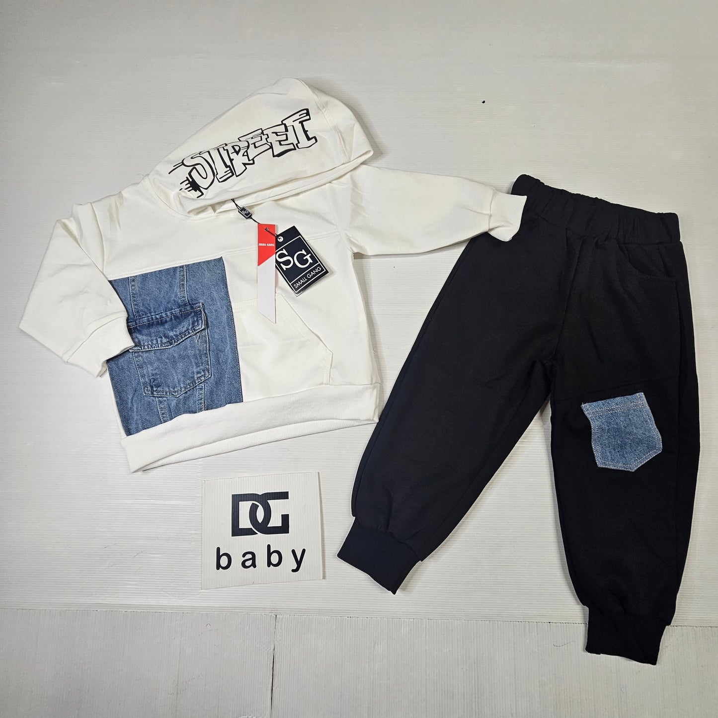 Completo SG “Denim Patch” 🖤👖