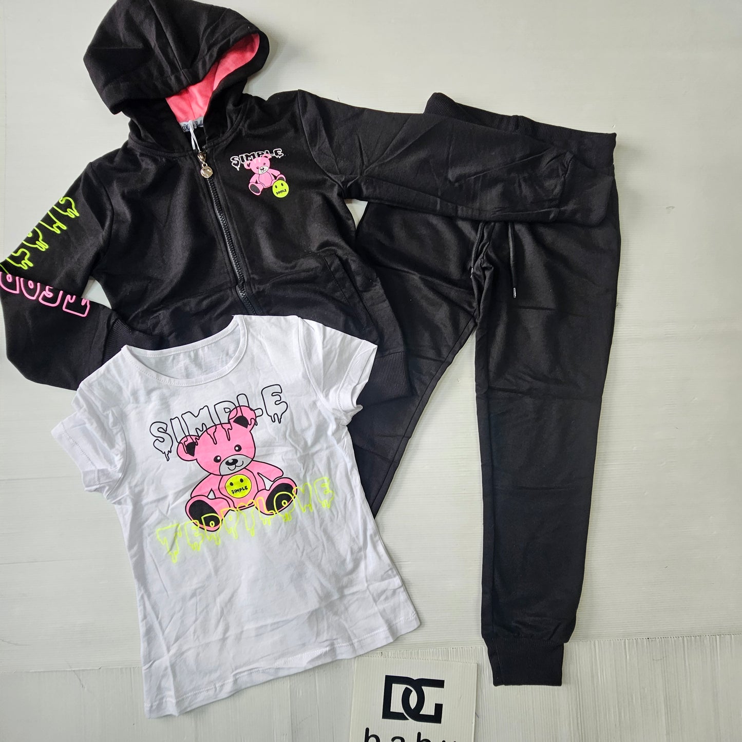 Completo Ragazza Simple Teddy Love