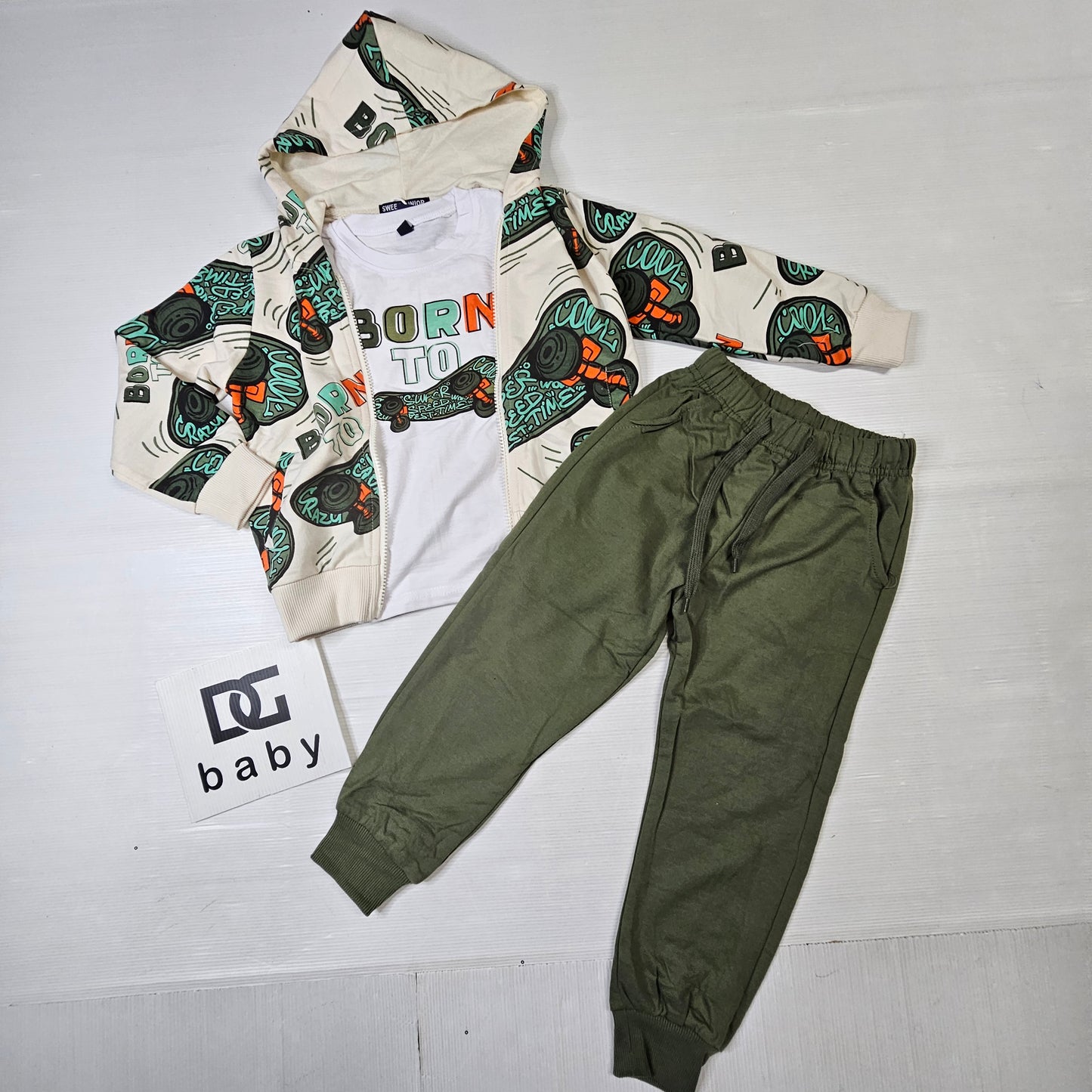 💙 Completo Bambino Born To Ride