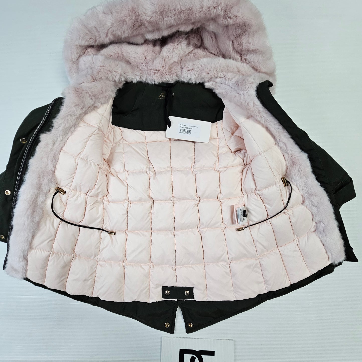 🧥 Parka Invernale Bambina con Cappuccio in Eco-Pelliccia 🧥