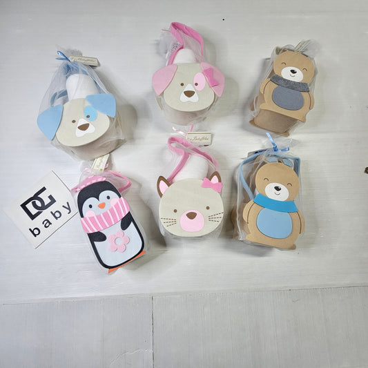 🧸 Confezione Regalo Accappatoio Triangolo Neonato/a 🎁✨