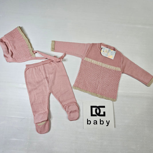 👶 Completo Neonata Tricot Coccola – Mybabychic Art.3101