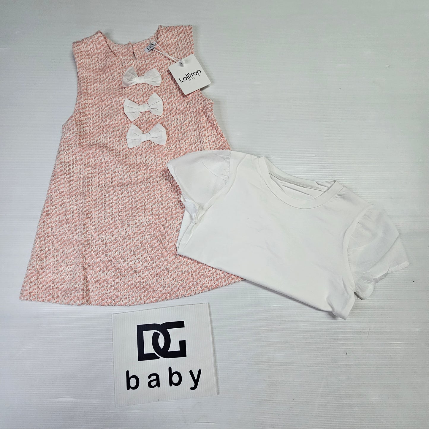 vestitino TRIS FIOCCHETTI LOLLY