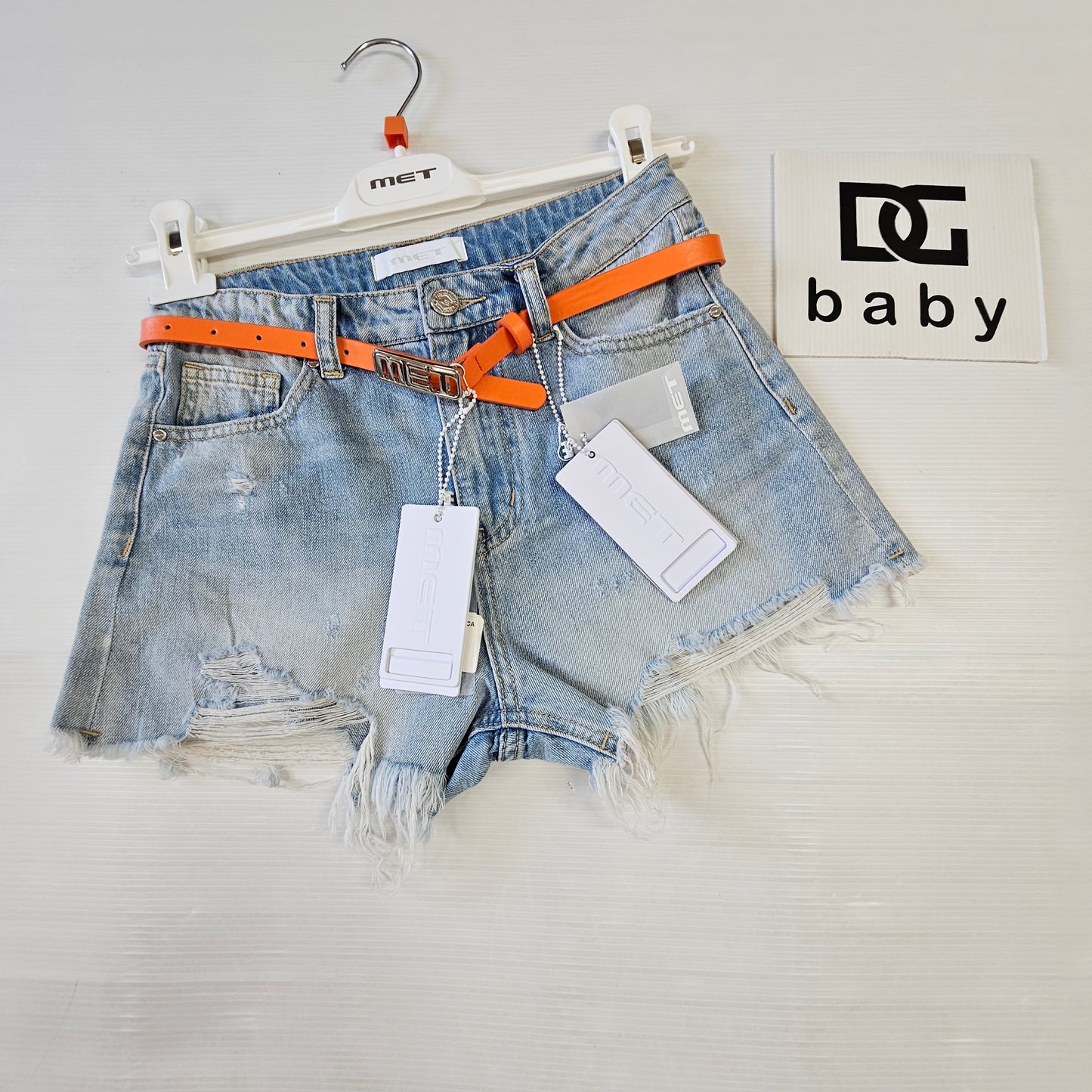 👖 Shorts Jeans Bambina Sunset Denim
