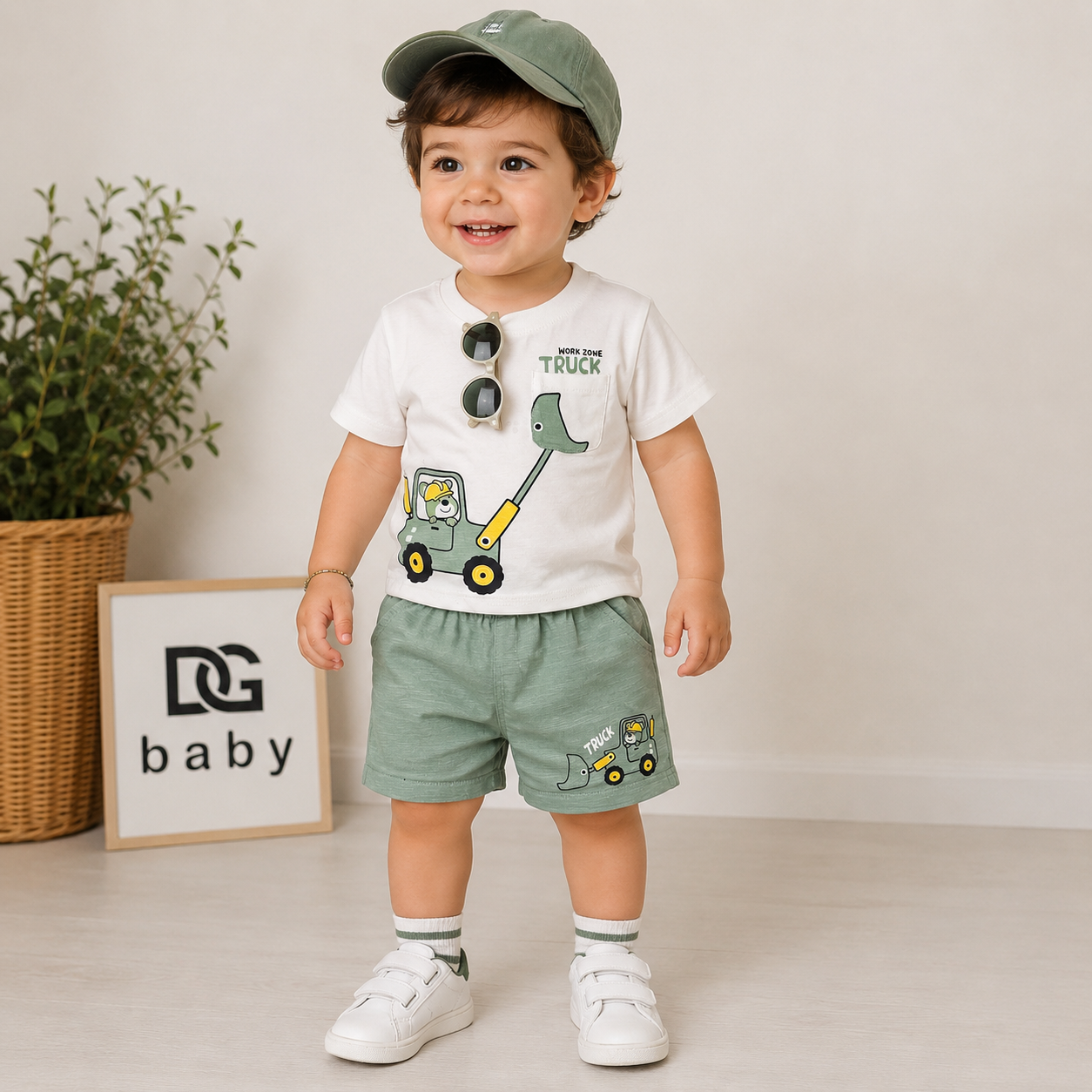 Completo Neonato Tiny Truck