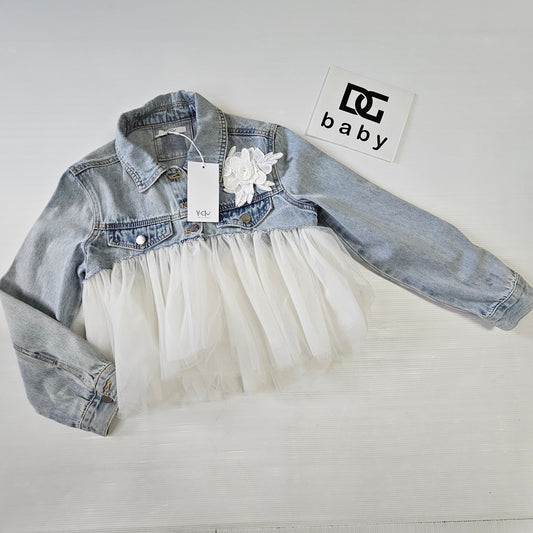 giubbino jeans Y21023