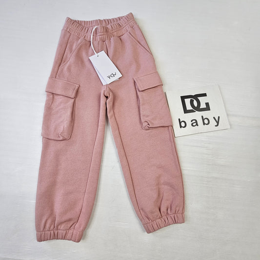 ✨ Pantalone Jogger Cargo Rosa – Y-Clù