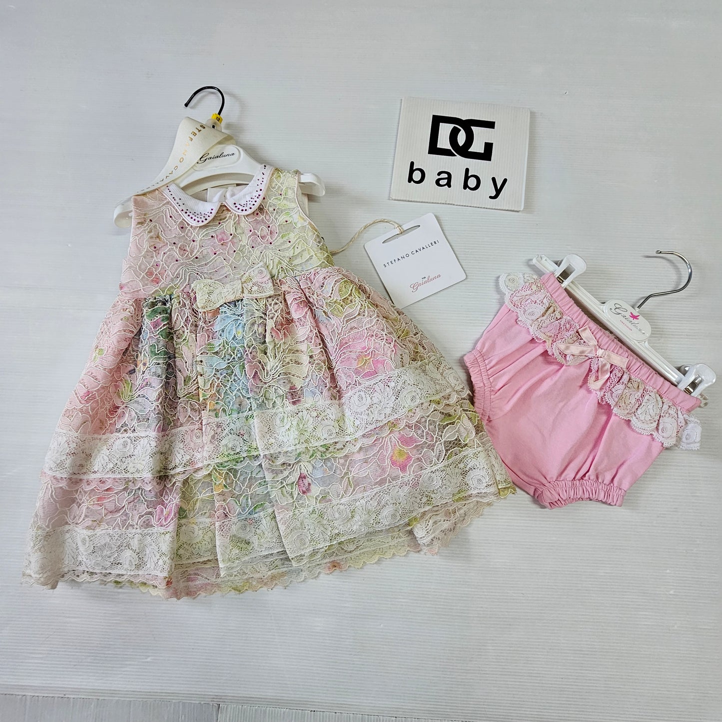 vestitino neonata G1553 GAIALUNA