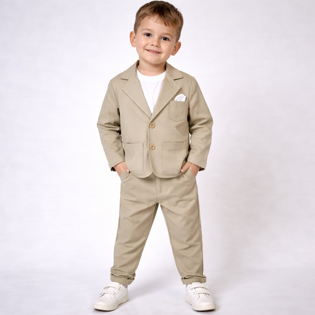 Completo “Mini Gentleman” 👔✨