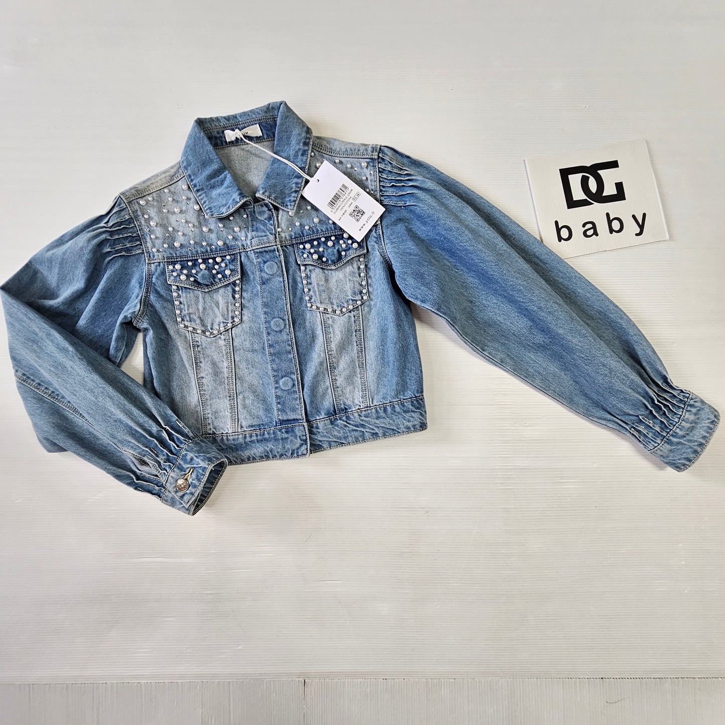 giubbino jeans Y19137 Y-CLU