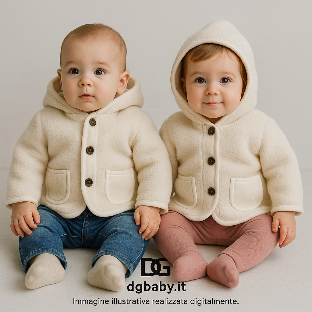 Giacca “Orsetto Soft” 🐻 – Yclù Newborn