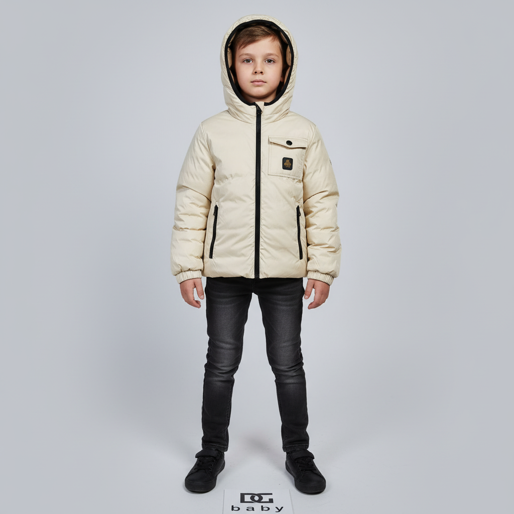 REFRIGWEAR RW795 – Piumino  Reversibile Beige/Tortora 🧥🤍