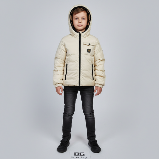 REFRIGWEAR RW795 – Piumino  Reversibile Beige/Tortora 🧥🤍