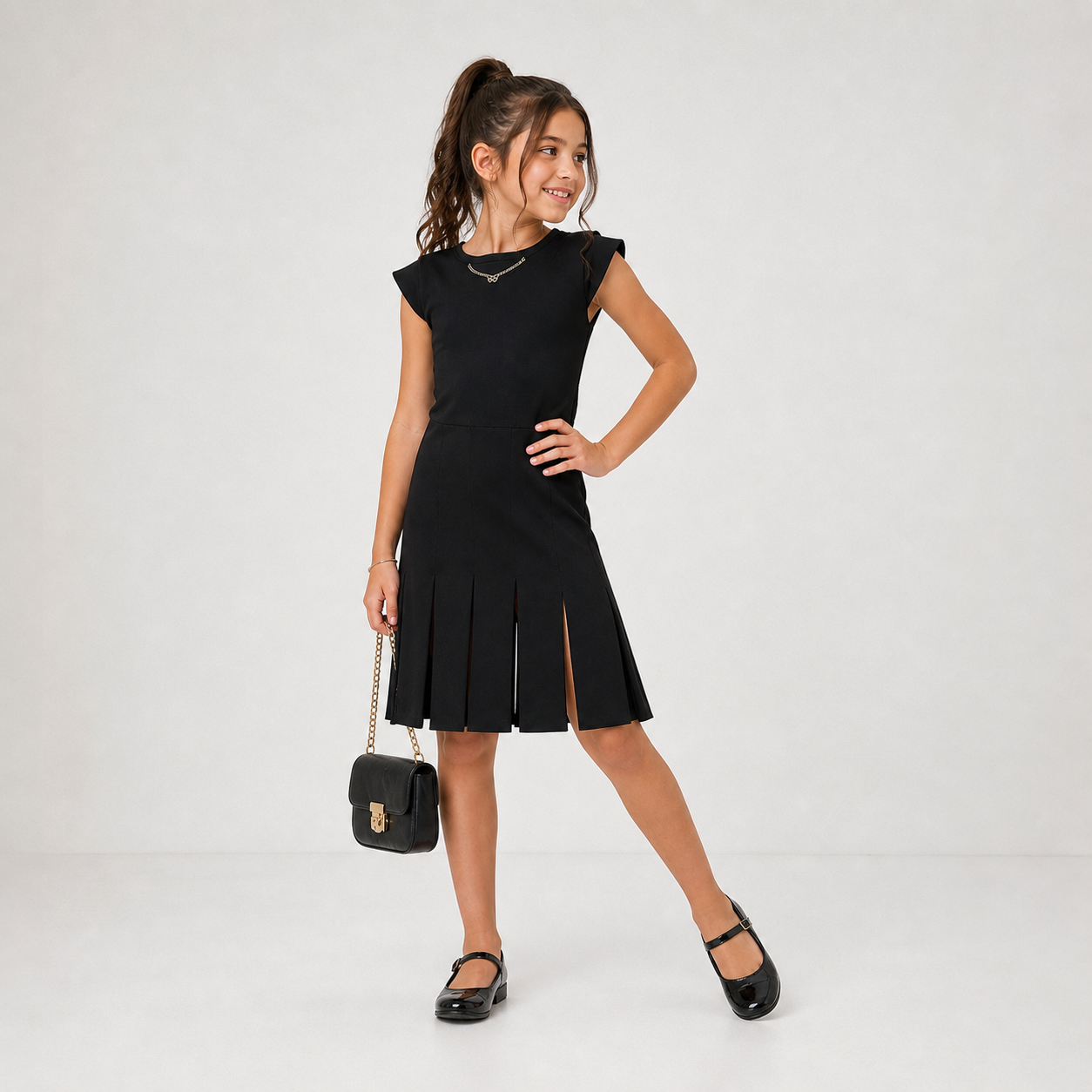 Abito Nero Glam AT-T13-K5A5202
