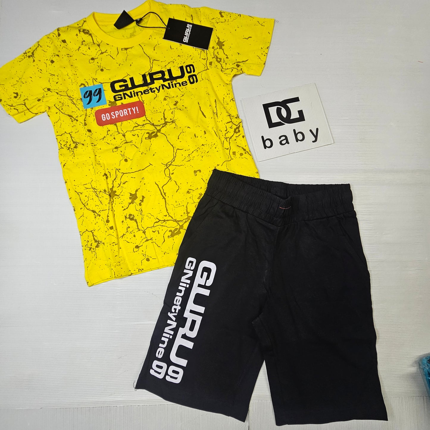 Completo Sportivo  GURU  Ragazzo T-Shirt e Bermuda