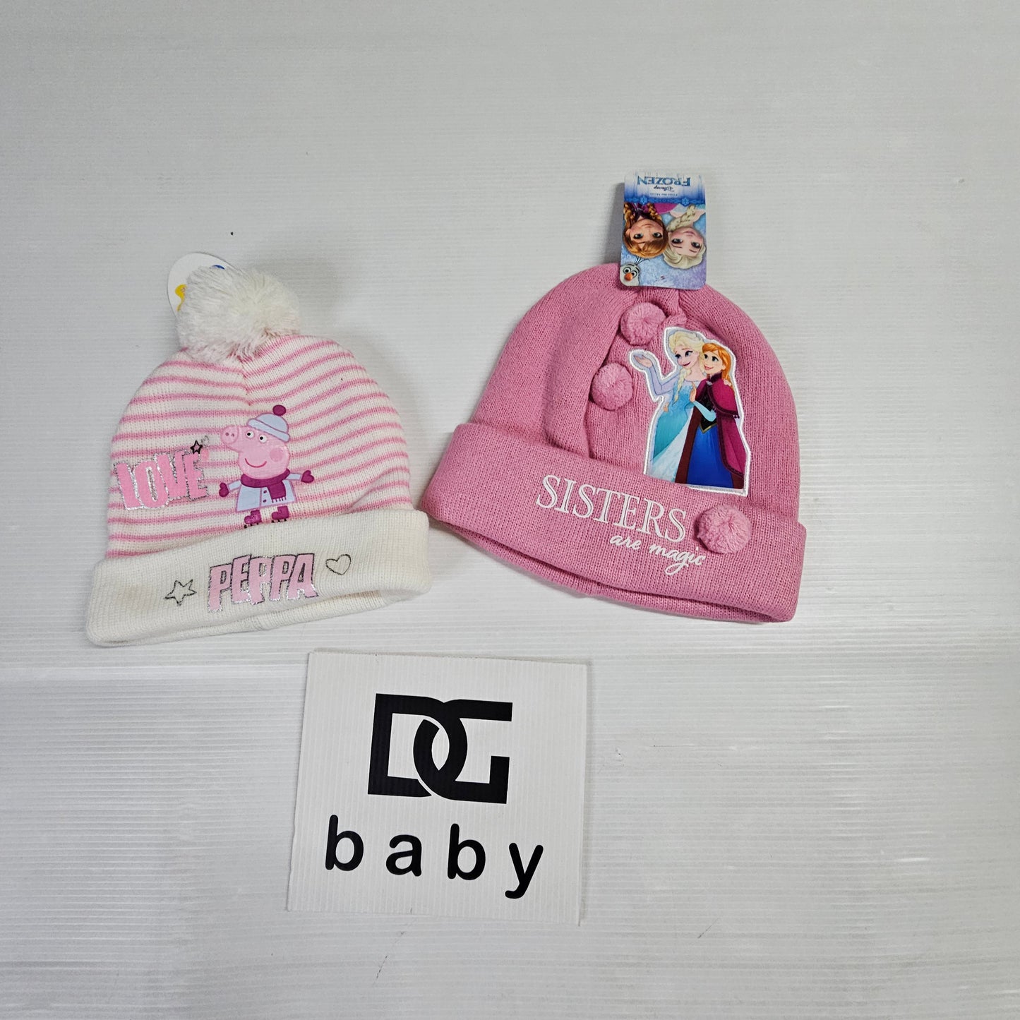 🧢 Cappellini Bimba – Peppa Pig & Frozen