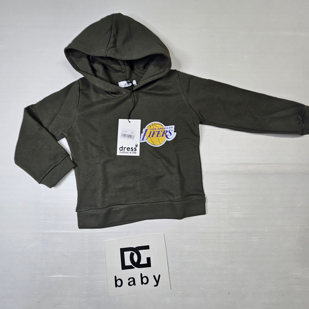 Felpa Bambino Los Angeles con Cappuccio