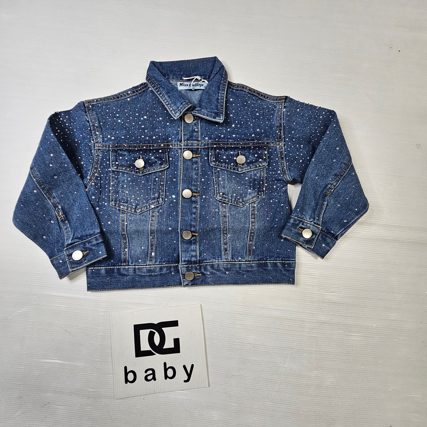 ✨👧 Giacca Jeans Brillantini Princess Denim