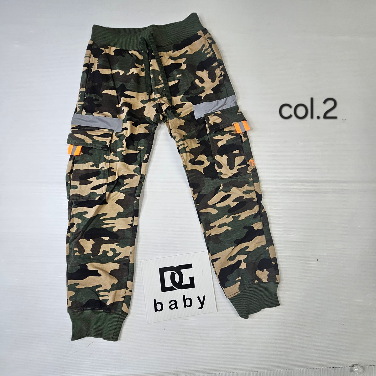 Pantalone Ragazzo Cargo Camouflage