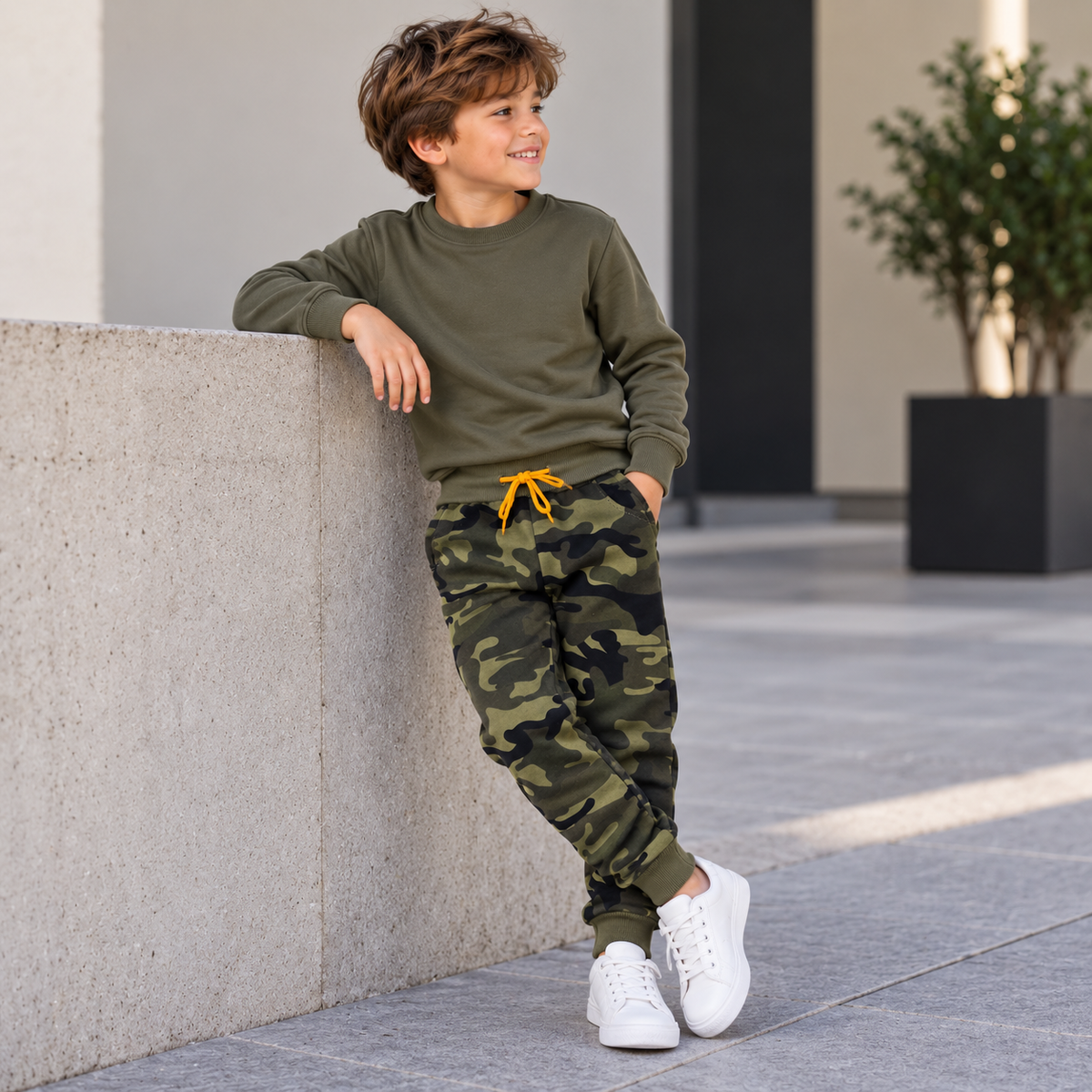 Pantatuta Ragazzo Urban Camo