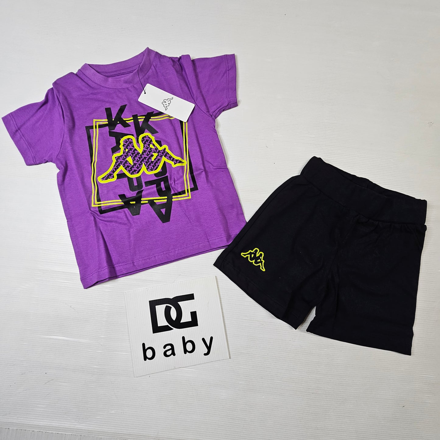 Completo bimba Kappa 8066K 111P 10V t-shirt + short