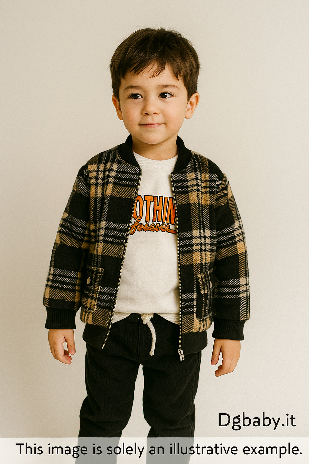 Piccolo Gentleman Scozzese 🧸🧥✨