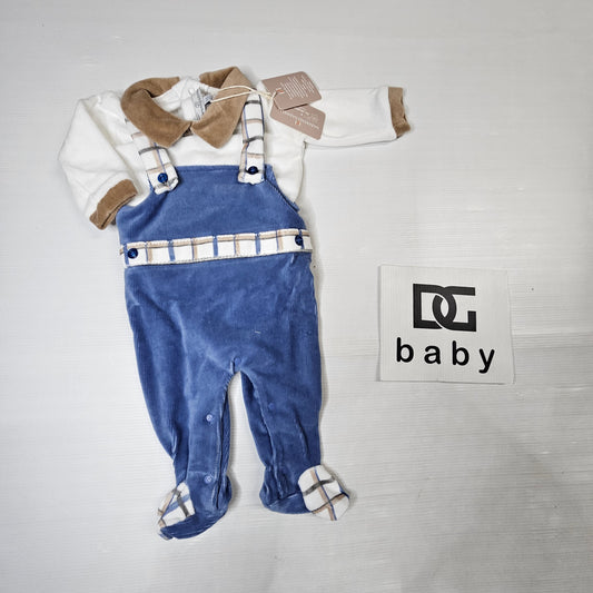 💙 Salopette Neonato Maschietto NG-2146/46 💙