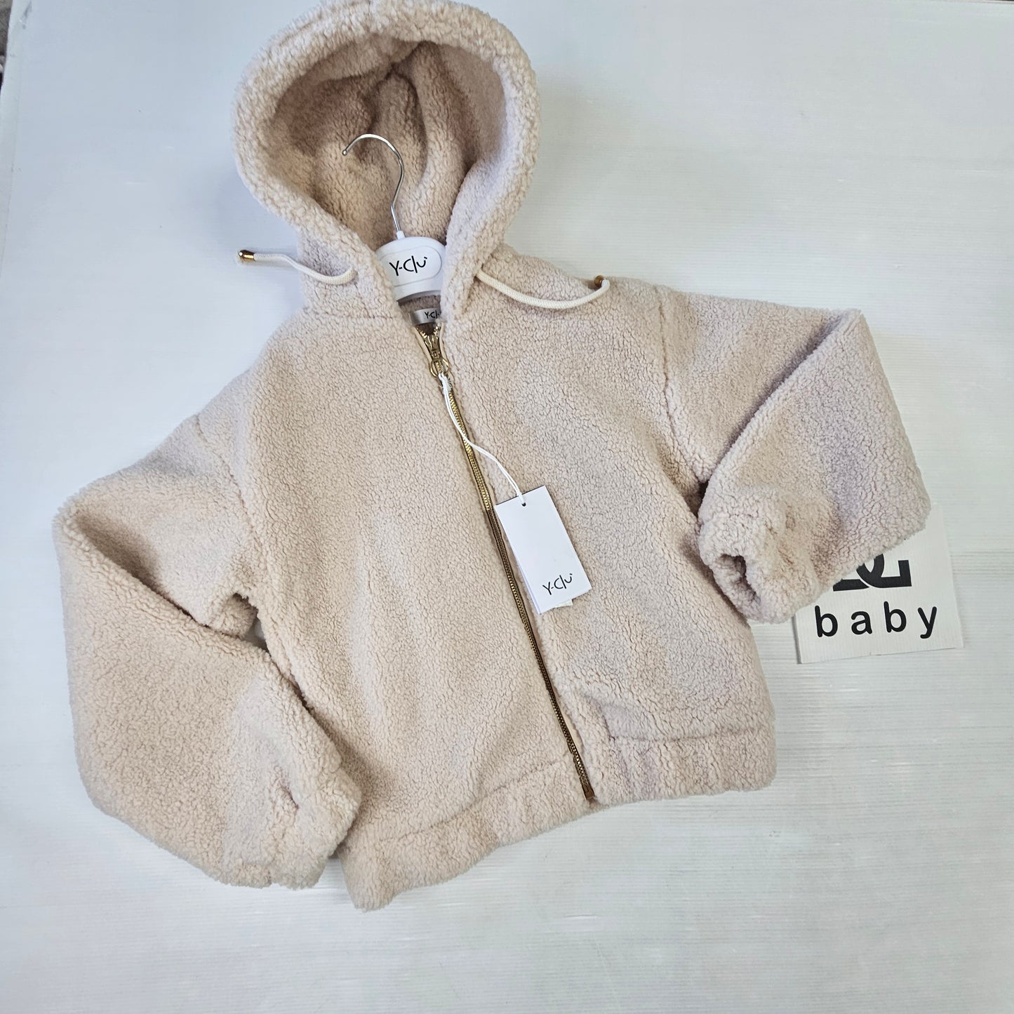 ✨ Giacca Teddy Hoodie Manila Grace
