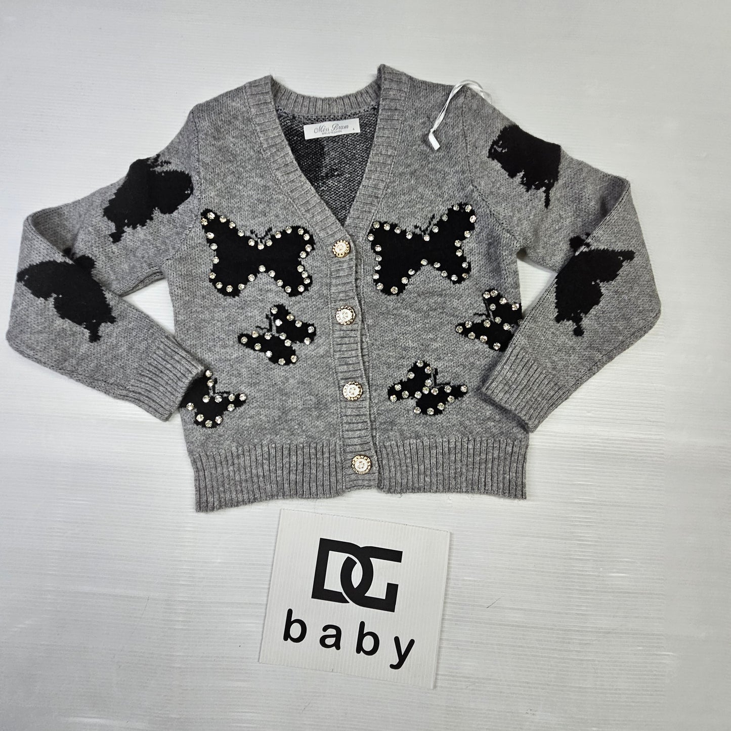 cardigan FARFALLE LANA