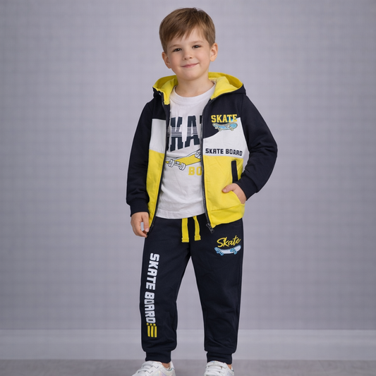 Completo “Skate Vibes” 🛹💚💛