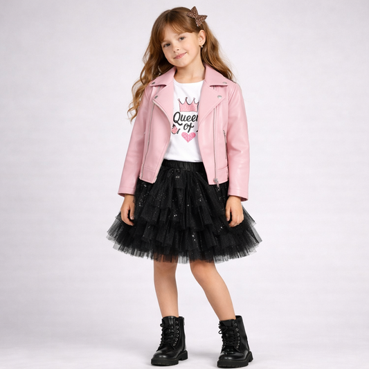 👗 Completo Bambina Rock Princess