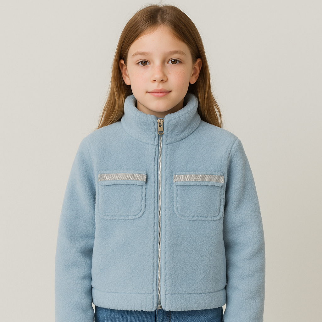 giacca teddy ragazza TOO BE TOO