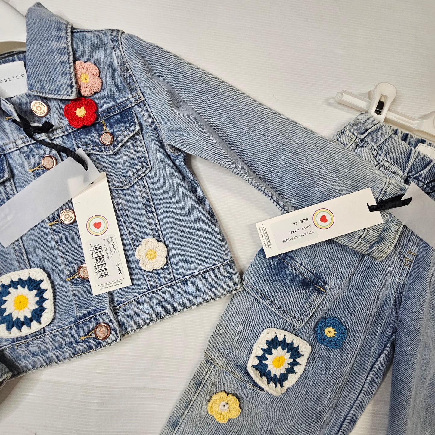 Denim Bloom Chic – Art. TOB176 too be to