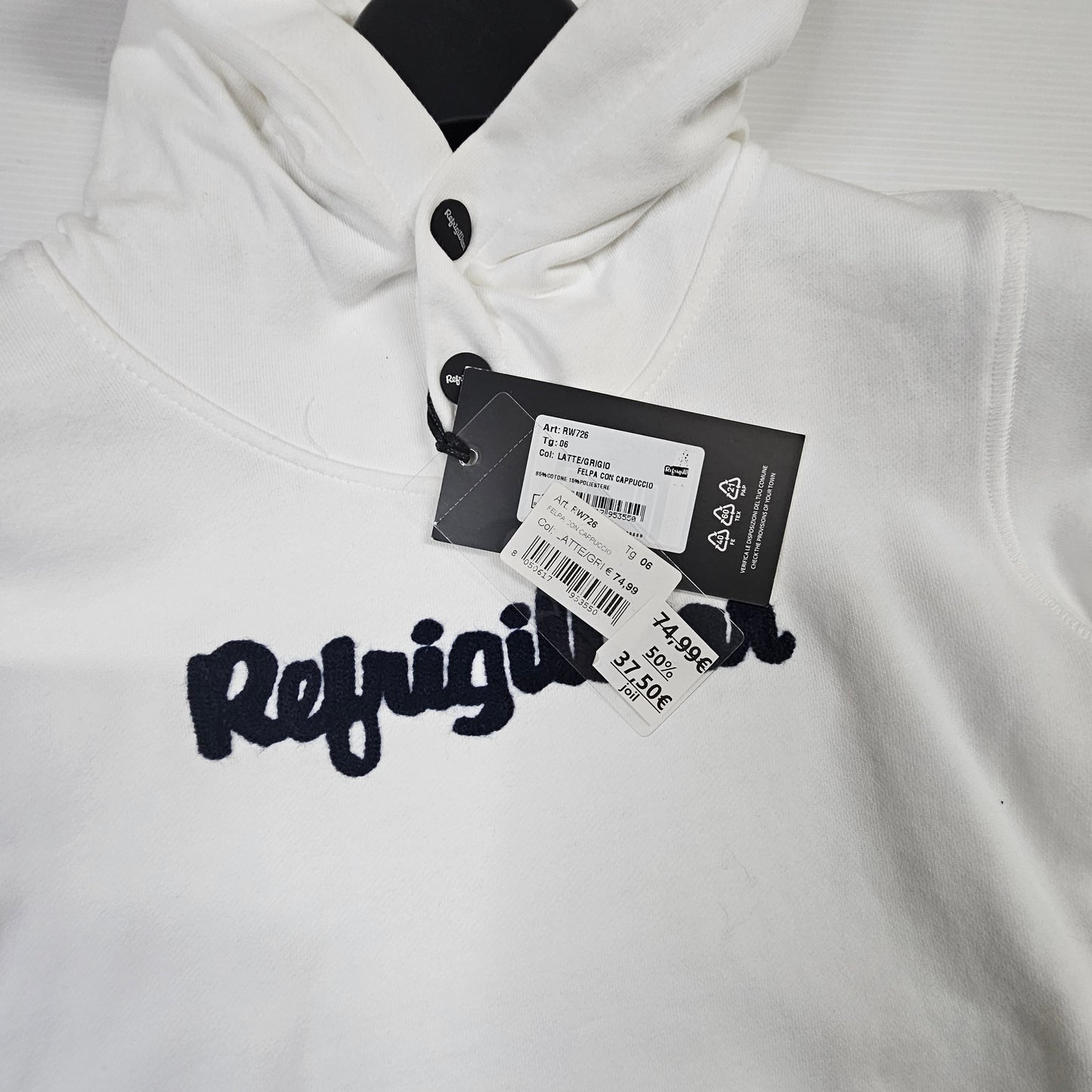 Felpa Refrigiwear RW726 con Cappuccio