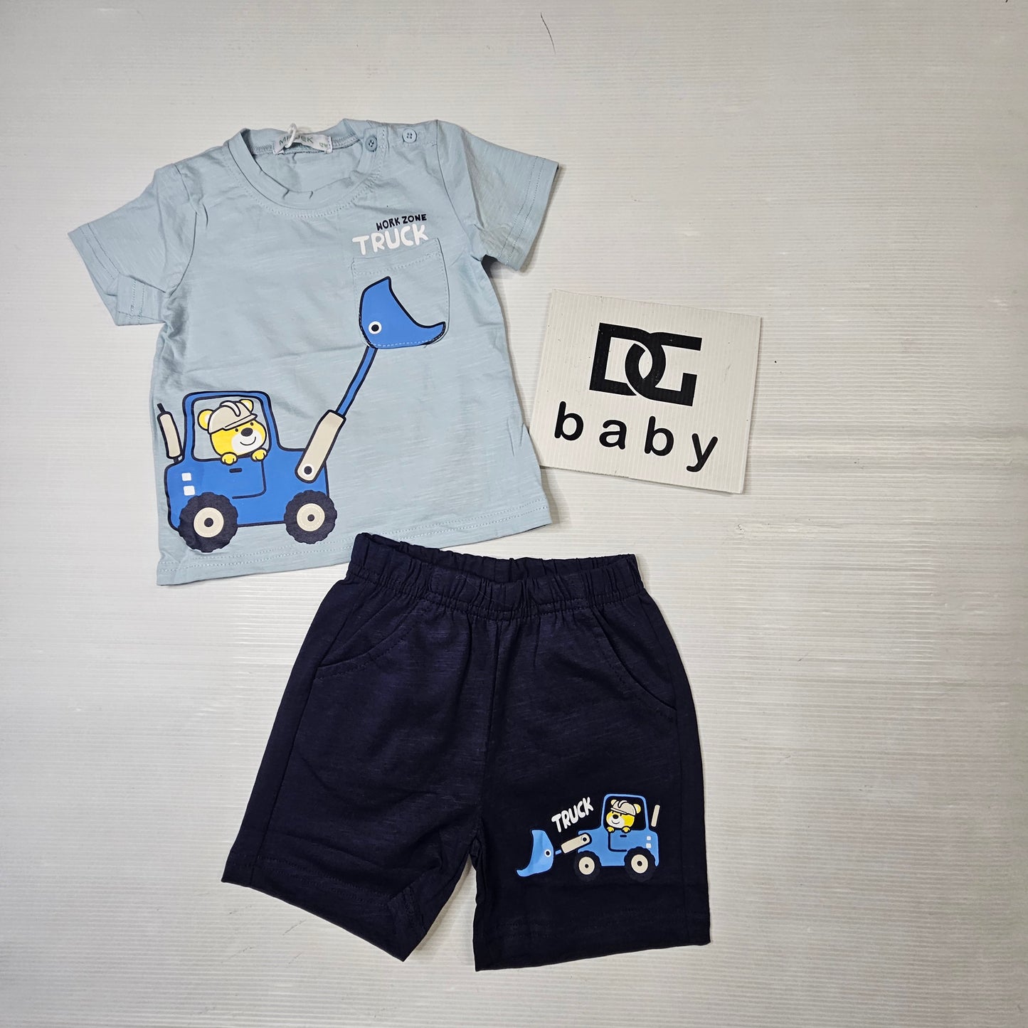 Completo Neonato Tiny Truck