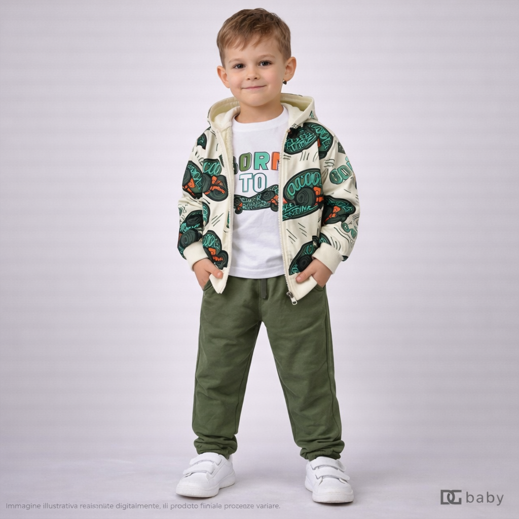 💙 Completo Bambino Born To Ride