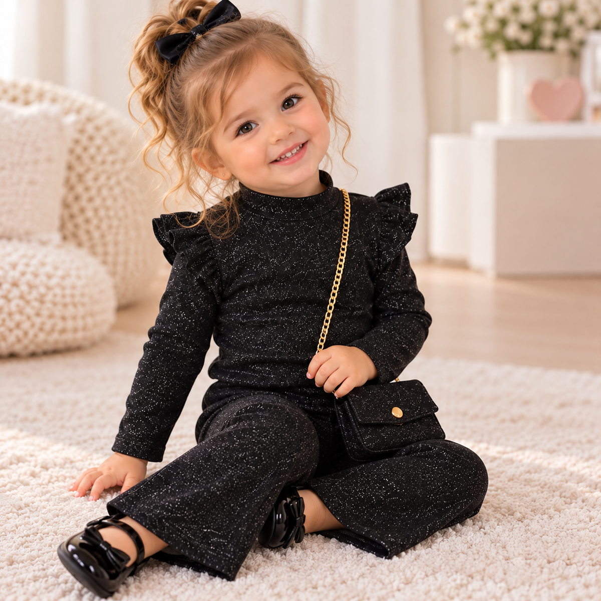 Completo Bambina Shiny Chic